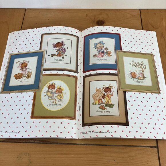 Precious Moments Cross Stitch Pattern Book Miniature Vol 2 & 3 + Angelove #18 - Picture 10 of 10